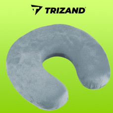 Сива възглавница за пътуване Trizand